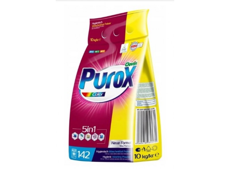 Стиральный порошок Purox Color 10 кг, п/е (97-103) Стиральный порошок Purox Color 10 кг, п/е (97-103)